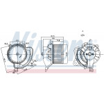 NISSENS Elektromotor, Innenraumgebläse