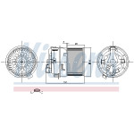 NISSENS Elektromotor, Innenraumgebläse