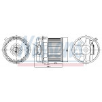 NISSENS Elektromotor, Innenraumgebläse