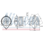 NISSENS Elektromotor, Innenraumgebläse