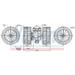 NISSENS Elektromotor, Innenraumgebläse