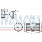 NISSENS Elektromotor, Innenraumgebläse