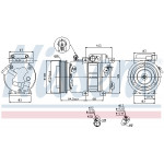 NISSENS Kompressor, Klimaanlage