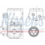 NISSENS Ölkühler, Motoröl