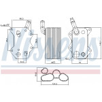 NISSENS Ölkühler, Motoröl