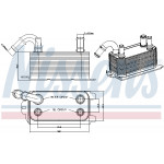 NISSENS Ölkühler, Automatikgetriebe