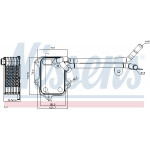 NISSENS Ölkühler, Motoröl