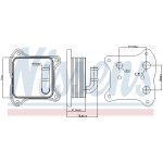 NISSENS Ölkühler, Motoröl