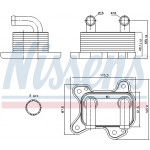 NISSENS Ölkühler, Motoröl
