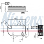 NISSENS Ölkühler, Motoröl