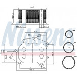 NISSENS Ölkühler, Motoröl
