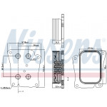 NISSENS Ölkühler, Motoröl