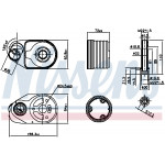 NISSENS Ölkühler, Motoröl