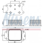 NISSENS Ölkühler, Motoröl