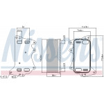 NISSENS Ölkühler, Automatikgetriebe