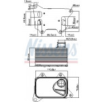 NISSENS Ölkühler, Motoröl