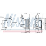 NISSENS Ölkühler, Motoröl