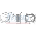NISSENS Ölkühler, Motoröl