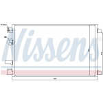 NISSENS Kondensator, Klimaanlage