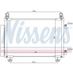 NISSENS Kondensator, Klimaanlage