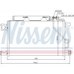 NISSENS Kondensator, Klimaanlage