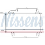 NISSENS Kondensator, Klimaanlage