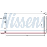 NISSENS Kondensator, Klimaanlage