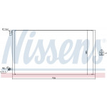NISSENS Kondensator, Klimaanlage