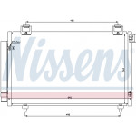NISSENS Kondensator, Klimaanlage