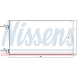 NISSENS Kondensator, Klimaanlage