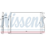 NISSENS Kondensator, Klimaanlage