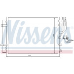NISSENS Kondensator, Klimaanlage