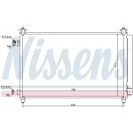 NISSENS Kondensator, Klimaanlage