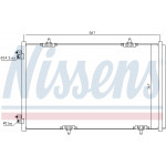 NISSENS Kondensator, Klimaanlage