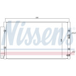 NISSENS Kondensator, Klimaanlage