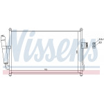 NISSENS Kondensator, Klimaanlage