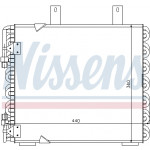 NISSENS Kondensator, Klimaanlage