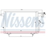 NISSENS Kondensator, Klimaanlage