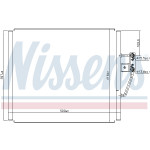 NISSENS Kondensator, Klimaanlage