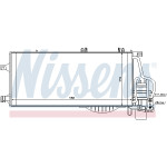 NISSENS Kondensator, Klimaanlage