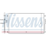 NISSENS Kondensator, Klimaanlage