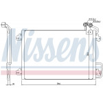 NISSENS Kondensator, Klimaanlage