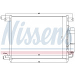 NISSENS Kondensator, Klimaanlage