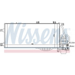 NISSENS Kondensator, Klimaanlage