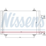 NISSENS Kondensator, Klimaanlage