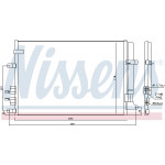 NISSENS Kondensator, Klimaanlage