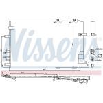 NISSENS Kondensator, Klimaanlage