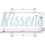 NISSENS Kondensator, Klimaanlage