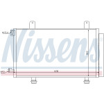 NISSENS Kondensator, Klimaanlage