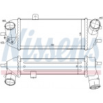 NISSENS Ladeluftkühler